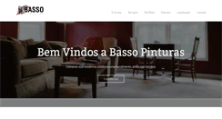 Desktop Screenshot of bassopinturas.com.br